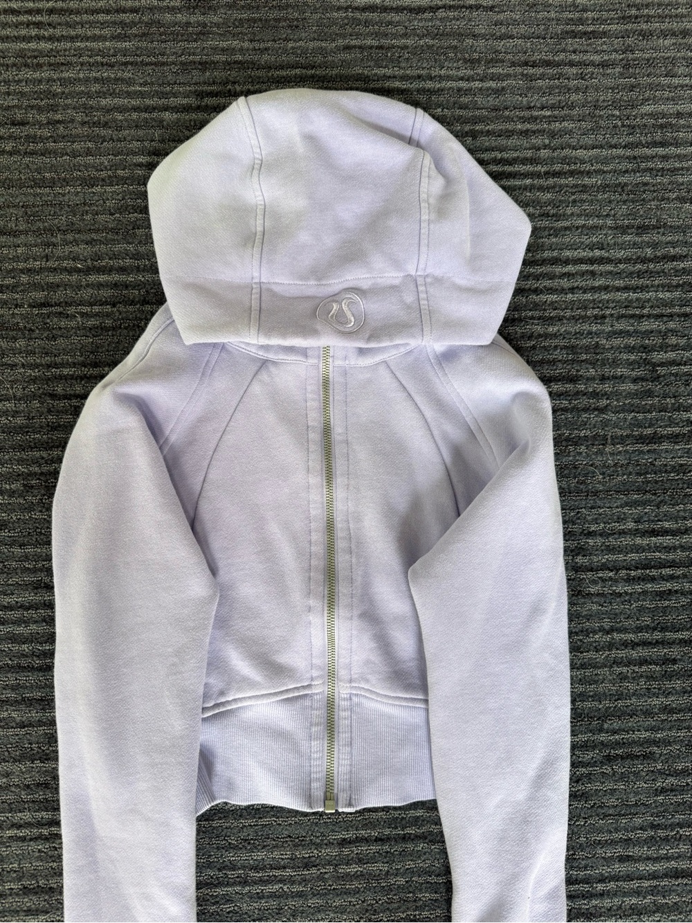 lululemon athletica Lavender Hooded Zip-Up Sweatshirt